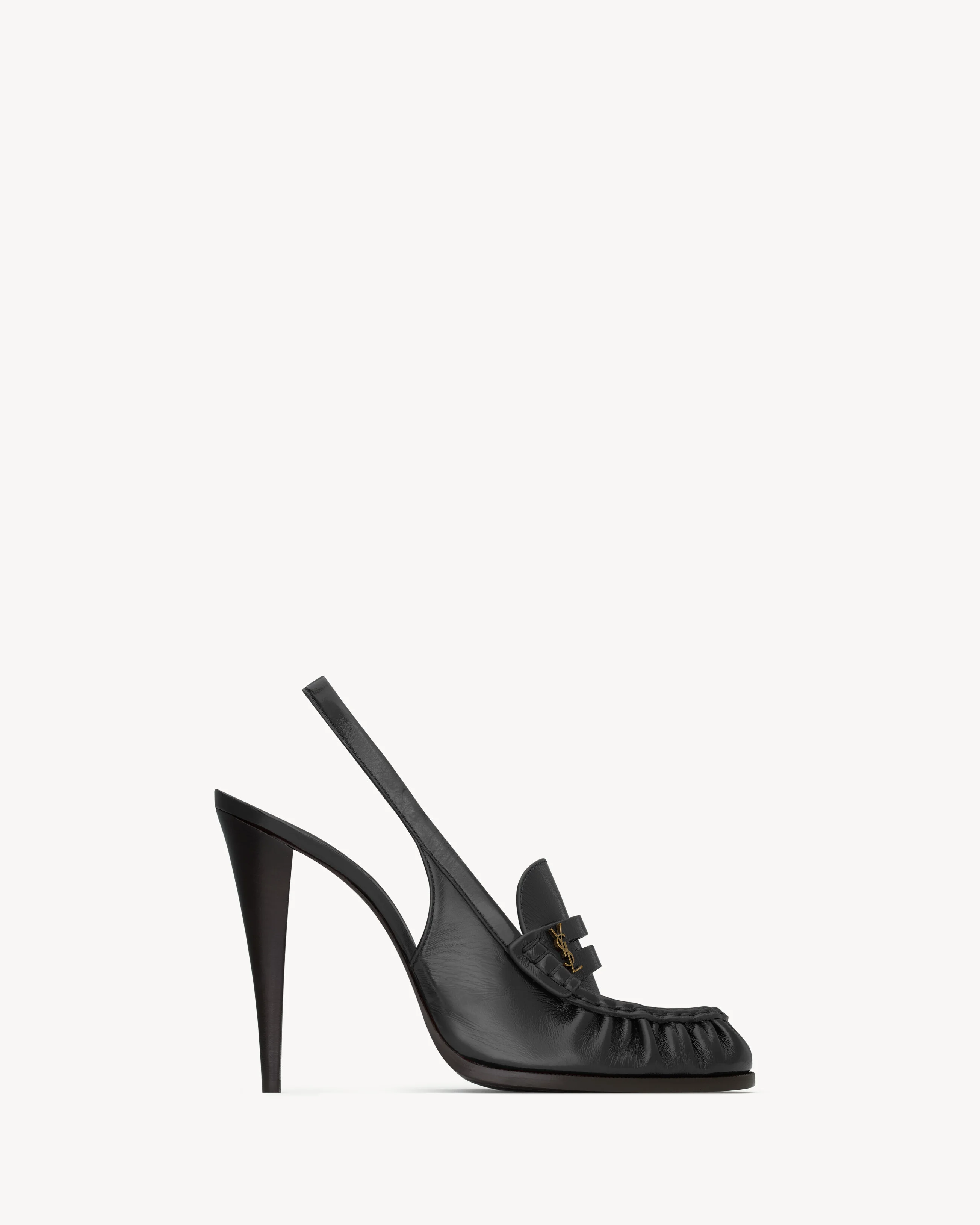 LE LOAFER SLINGBACK PUMPS IN SMOOTH LEATHER - 1