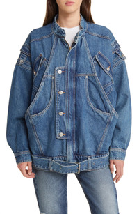 ジャケット・アウター New Classic Belted Denim Jacket M551-