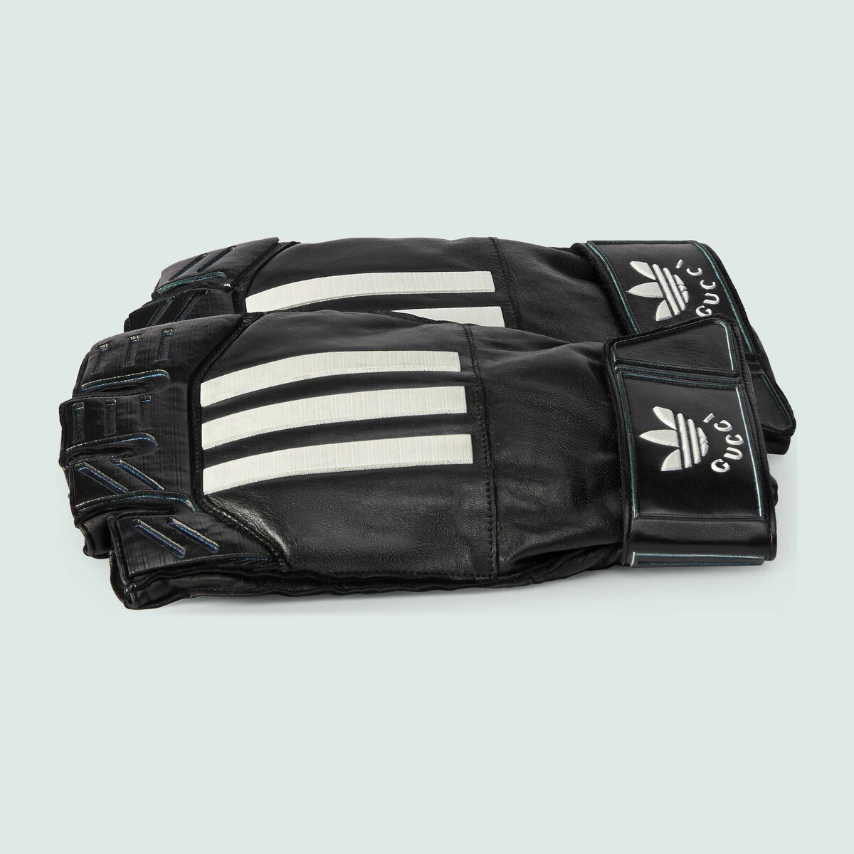 adidas x Gucci leather gloves - 2