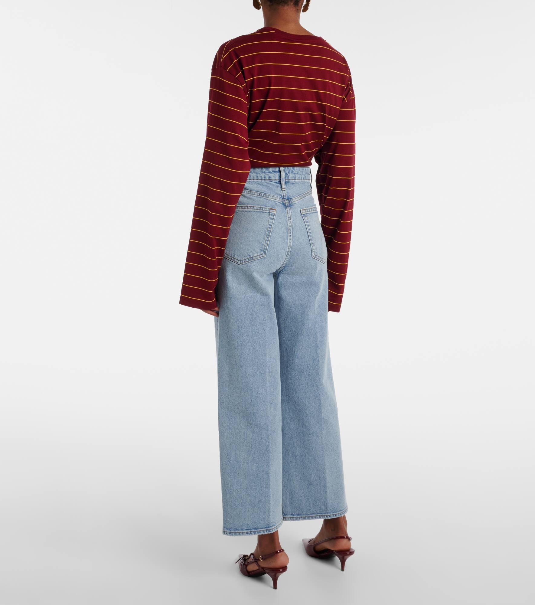 The Wide high-rise wide-leg jeans - 3