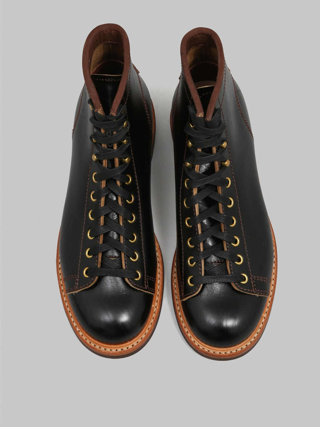 John Lofgren Monkey Boots Shinki Hikaku Horsebutt Black - 3