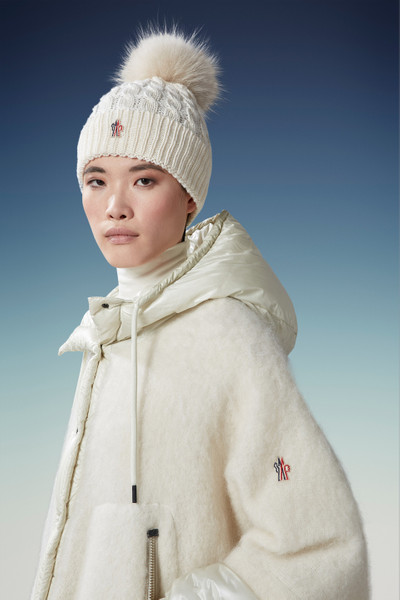 Moncler Wool Beanie With Pom Pom outlook