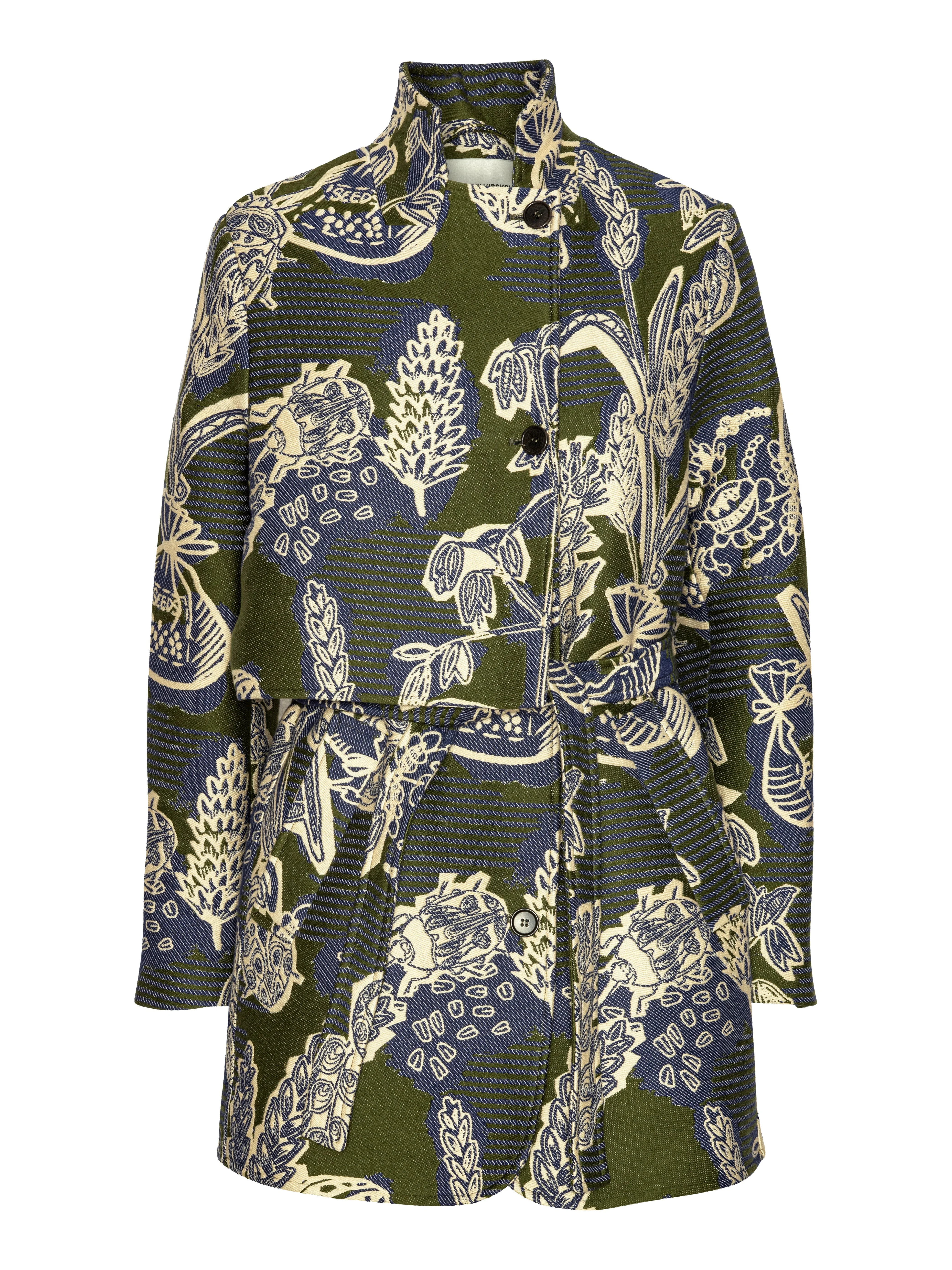 EARLY EVENING COAT - GARDEN OF EEDEN - 1