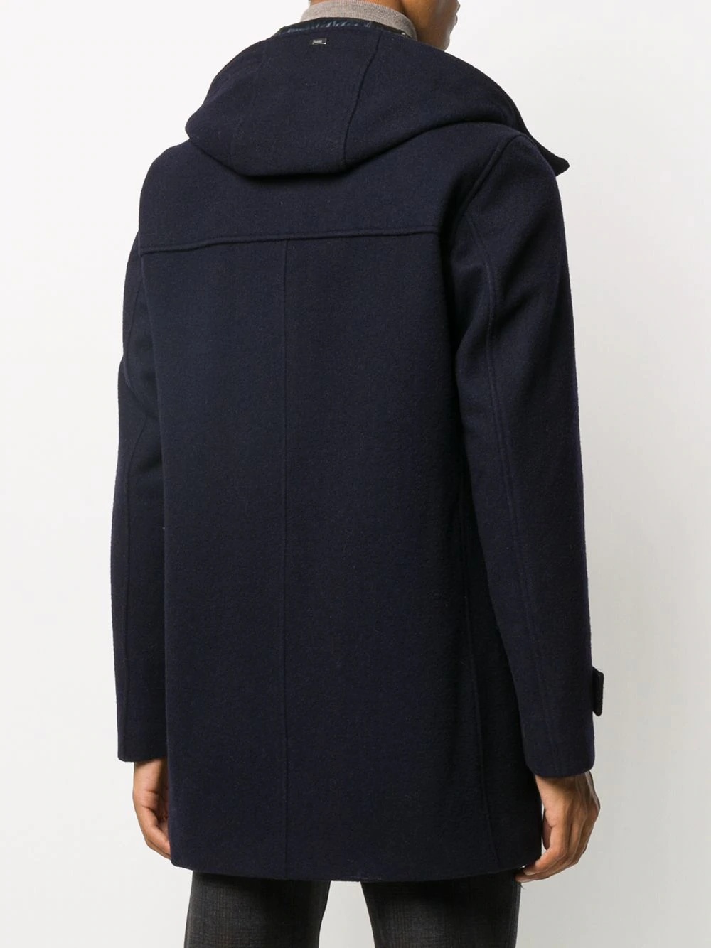 virgin wool duffle coat - 4