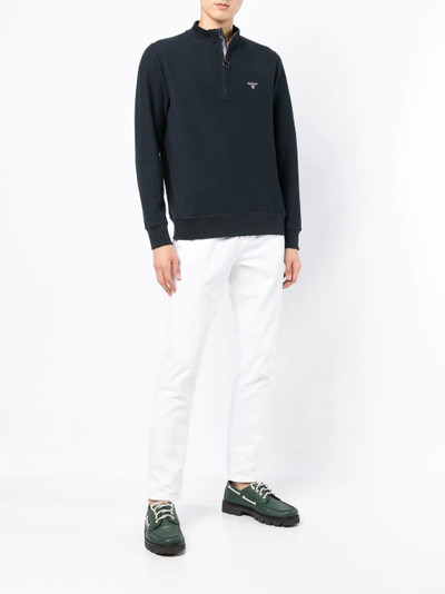 Barbour Rigg half-zip sweatshirt outlook