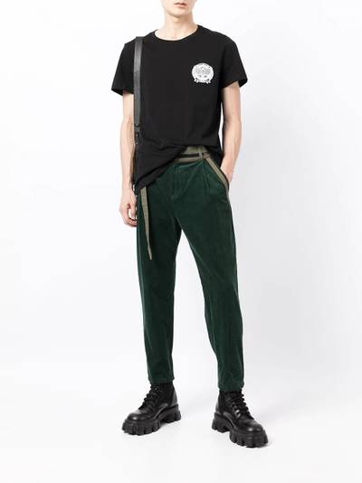 Balmain logo-patch T-shirt outlook