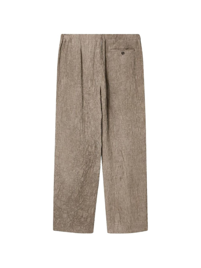 EMPORIO ARMANI elastic-waist trousers outlook