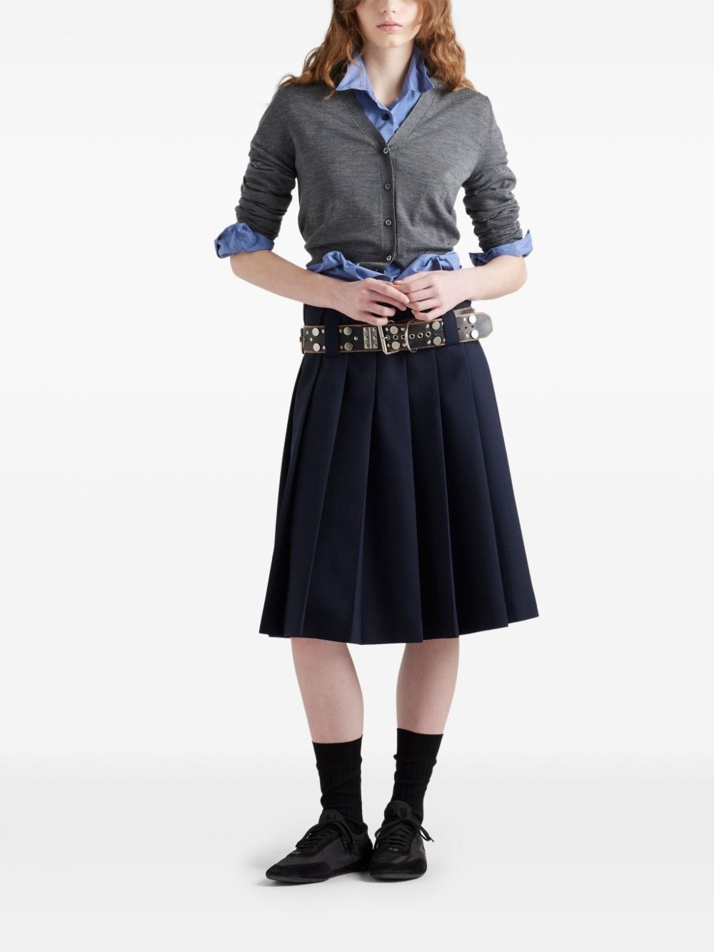 wool cardigan - 2