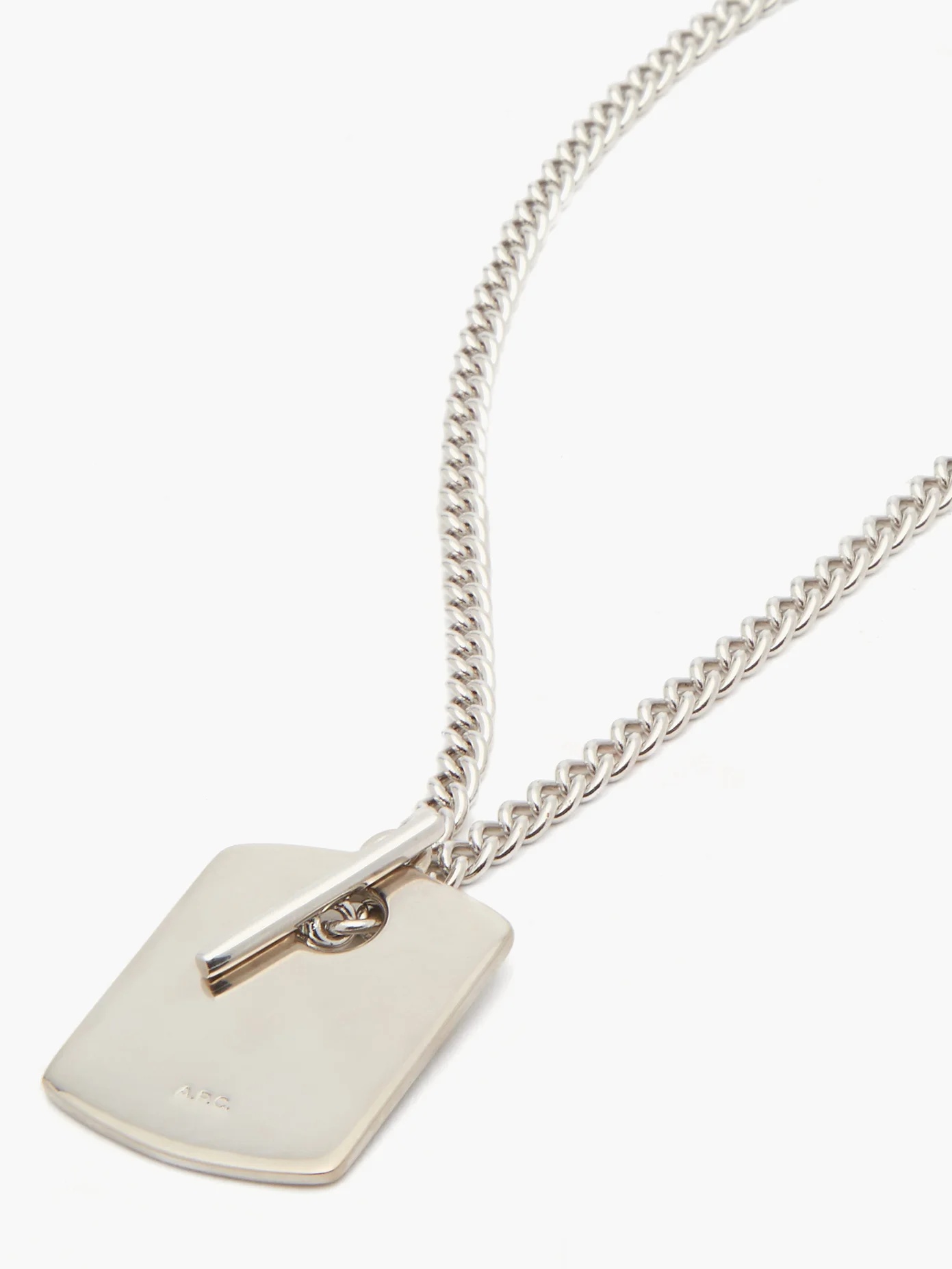 Louison logo-engraved necklace - 3