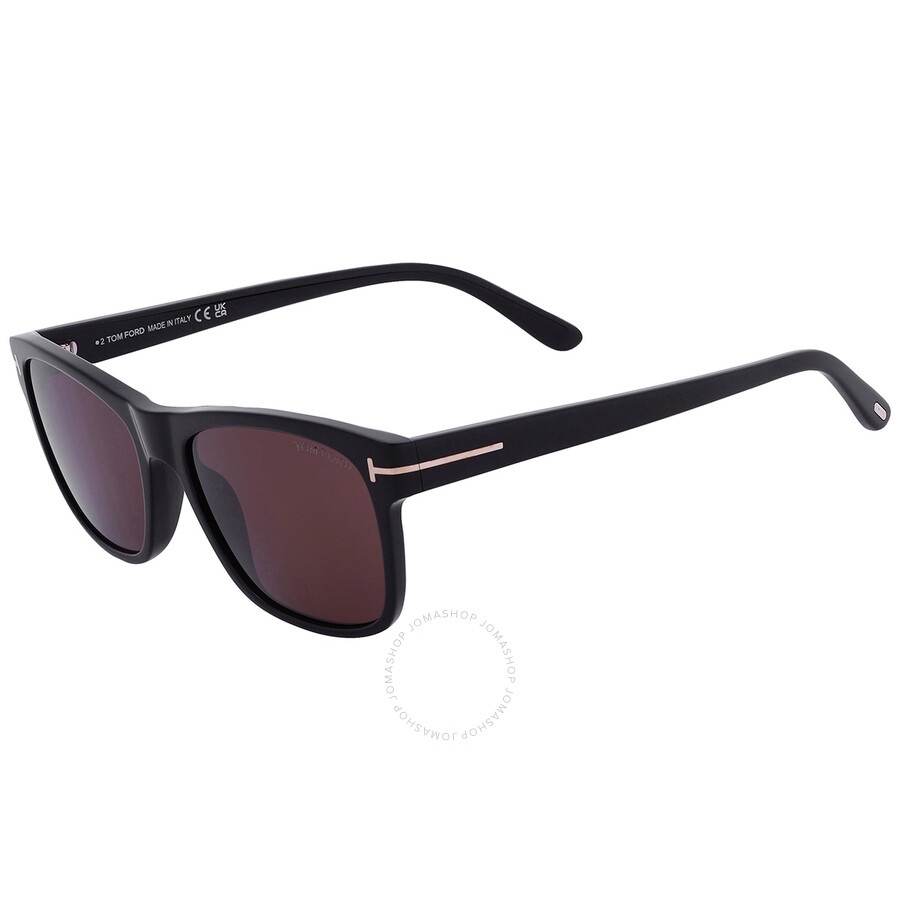 Tom Ford Giulio Roviex Rectangular Men's Sunglasses FT0698 01J 57 - 3