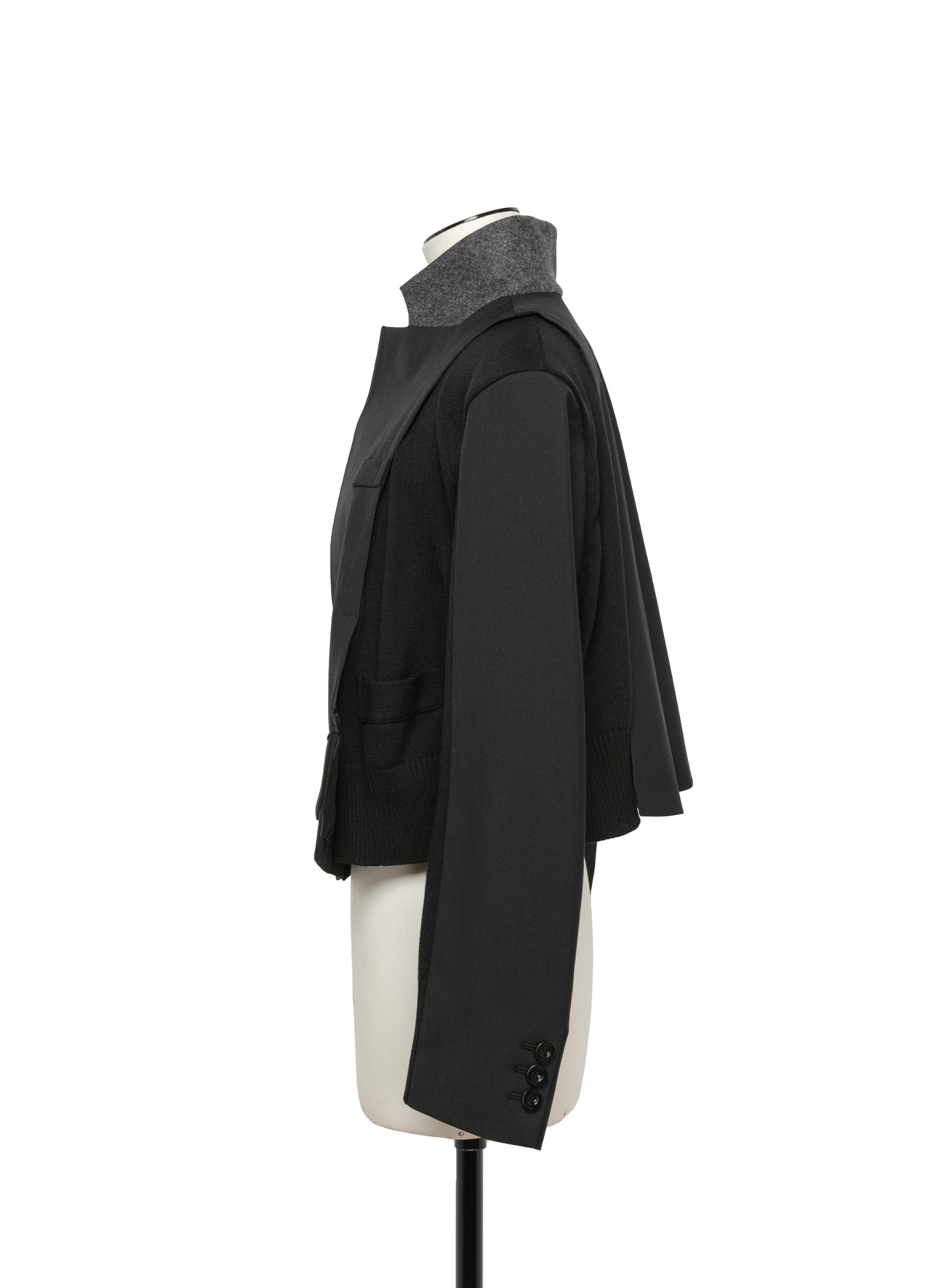 Suiting x Knit Jacket - 2