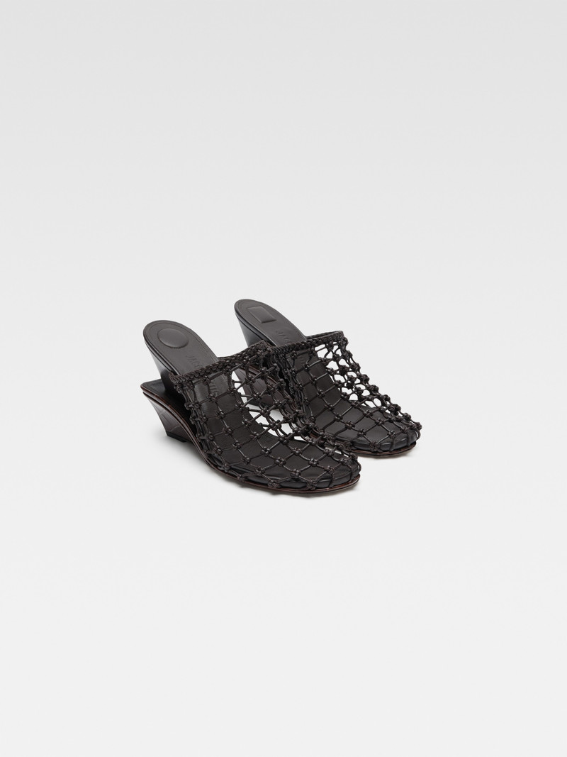 JACQUEMUS The double woven shoes outlook