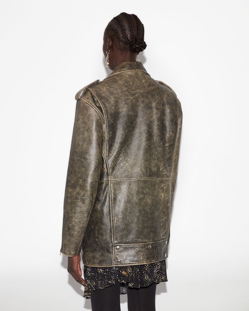 BLAKE LEATHER PERFECTO JACKET - 5