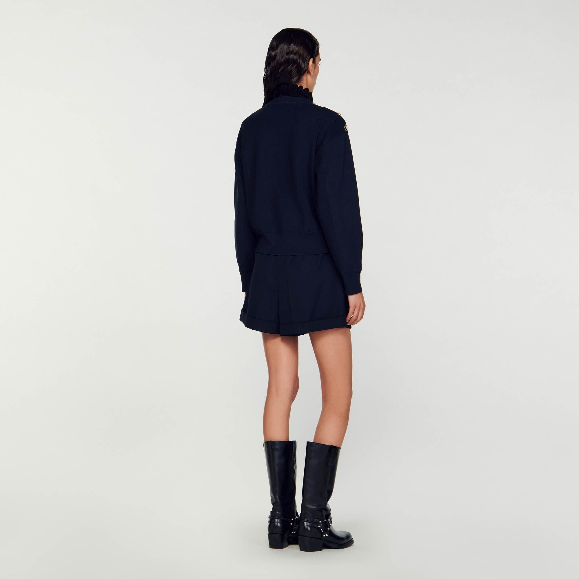 CROPPED TURTLENECK SWEATER - 6