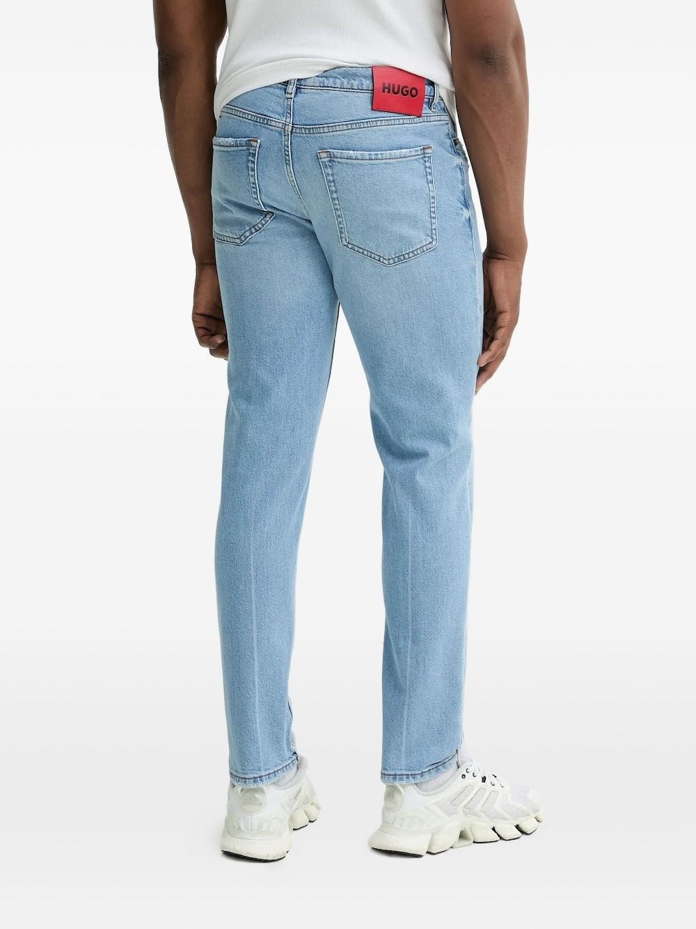 logo-patch jeans - 2