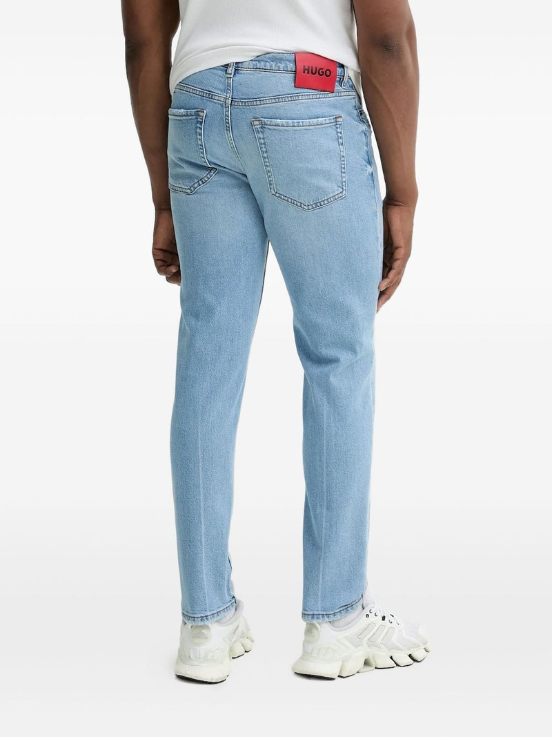 HUGO logo-patch jeans outlook