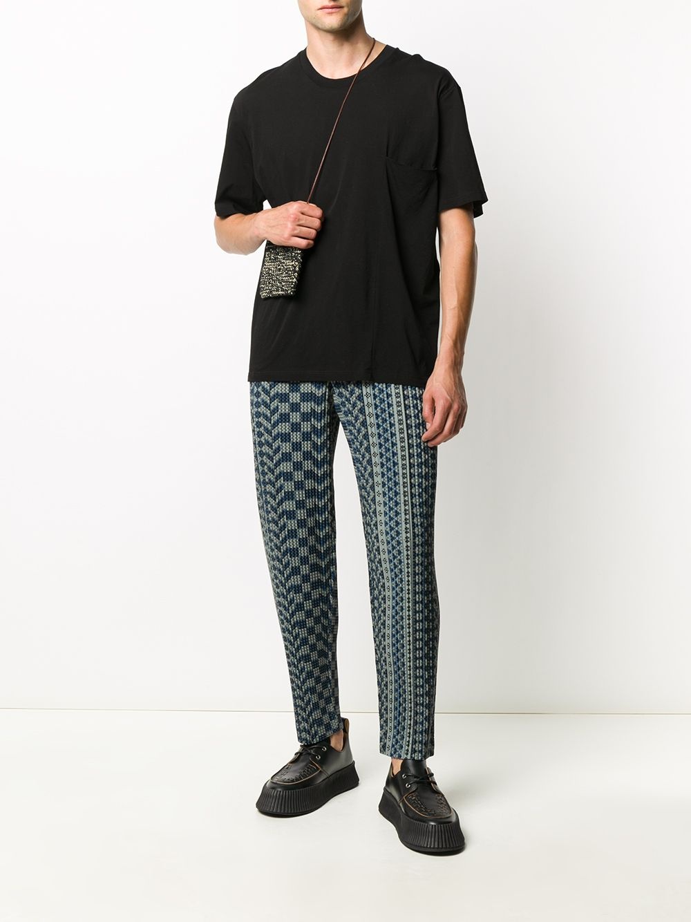 boxy-fit patch pocket T-shirt - 2