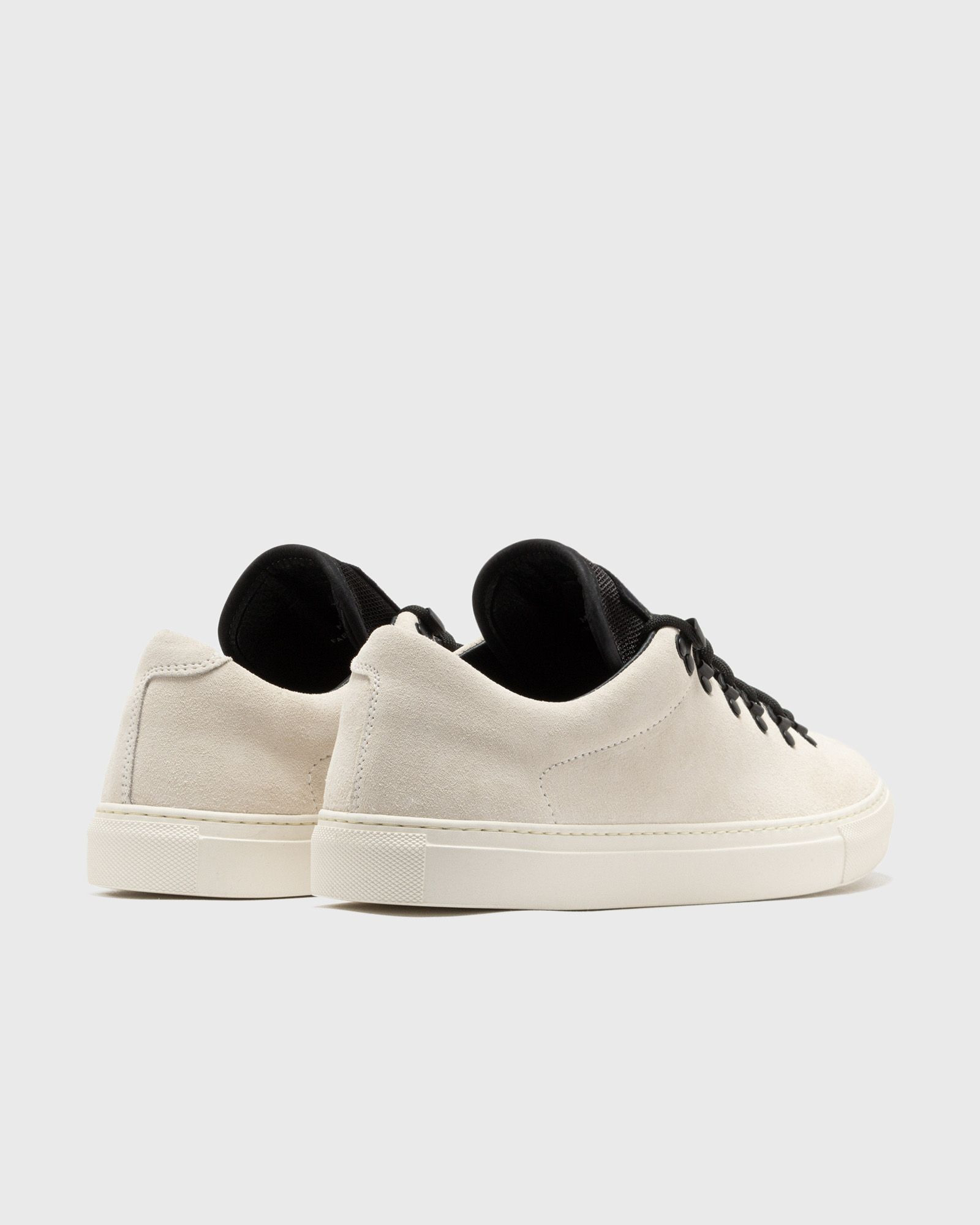 SUEDE LEATHER LACE-UP SNEAKER - 4