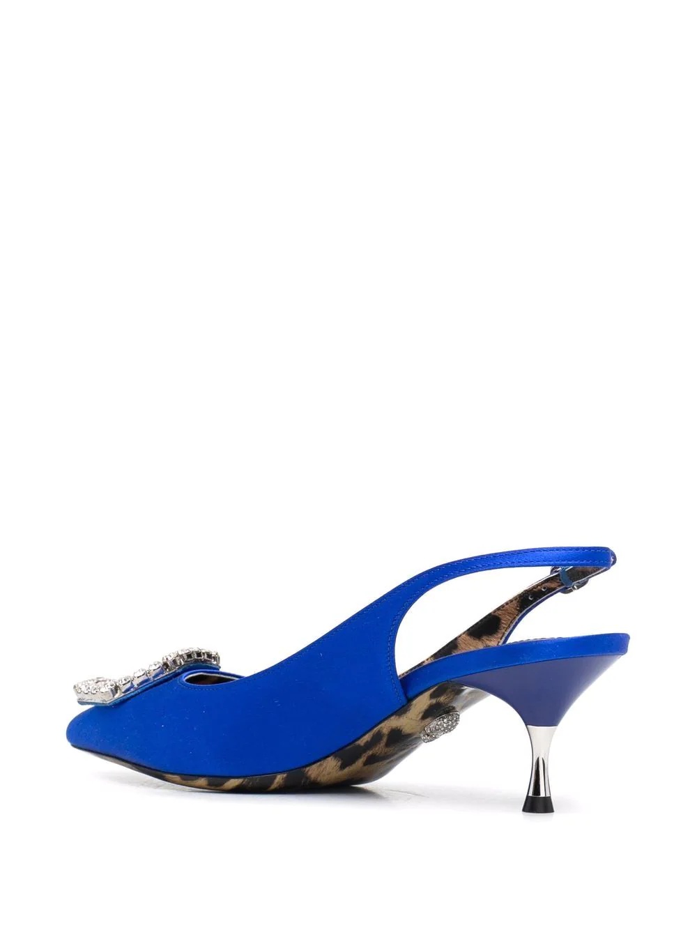 Crystal Hexagon leather pumps - 3