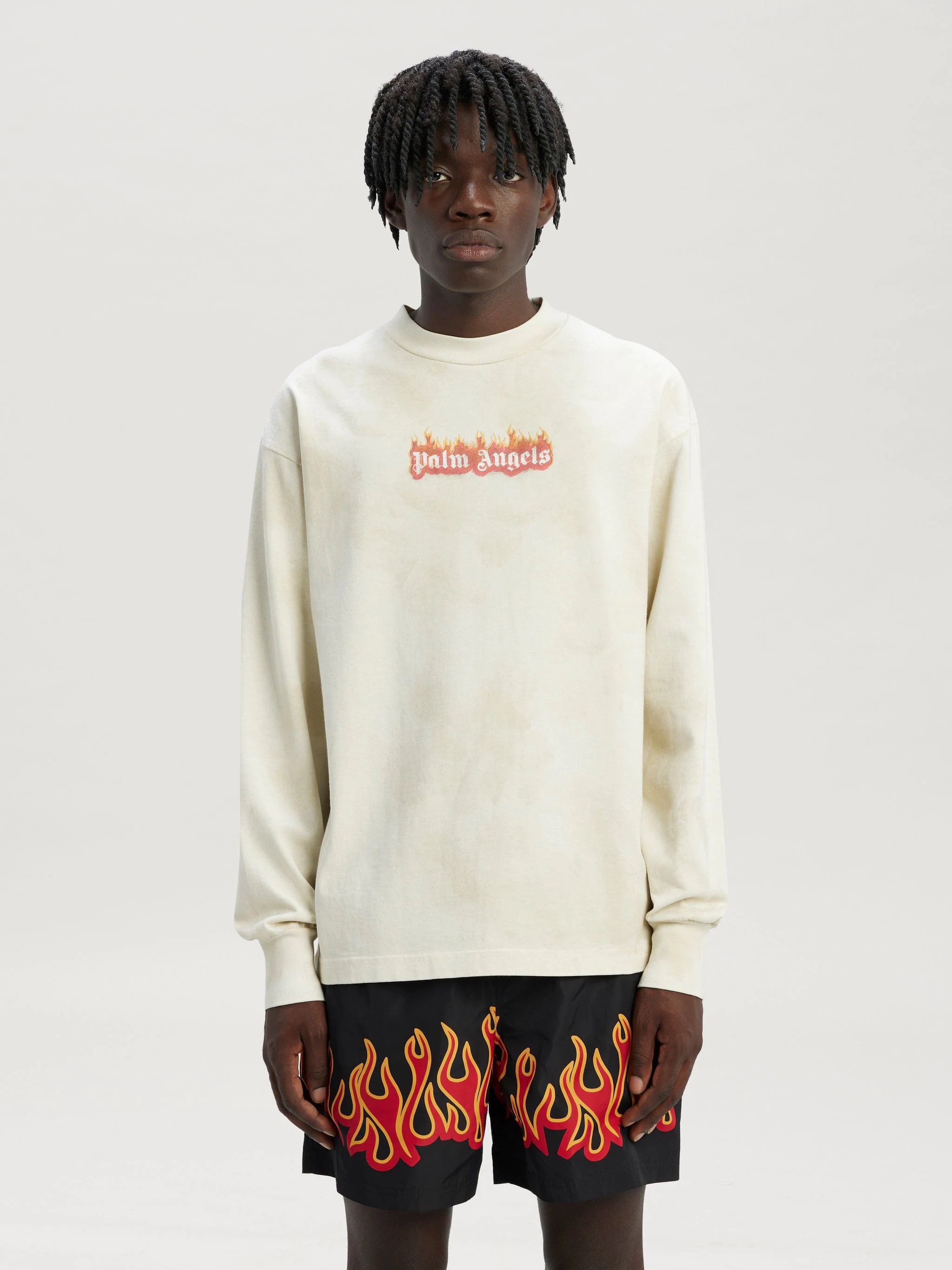 BURNING LOGO CLASSIC TEE LONG SLEEVES - 3