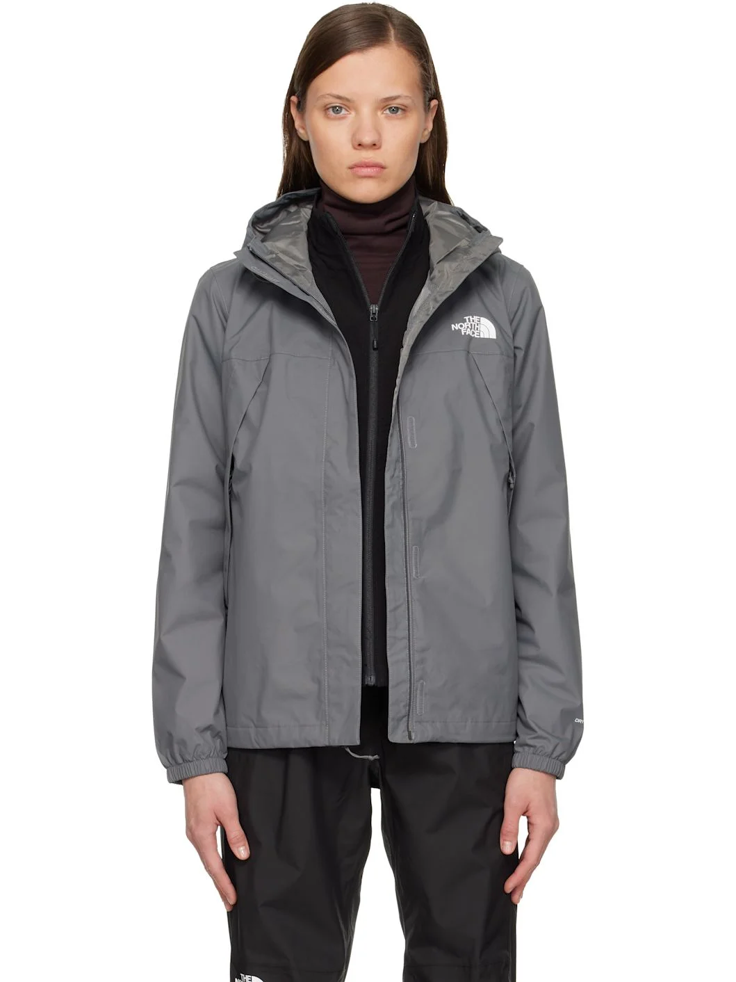Gray Antora Rain Jacket - 1