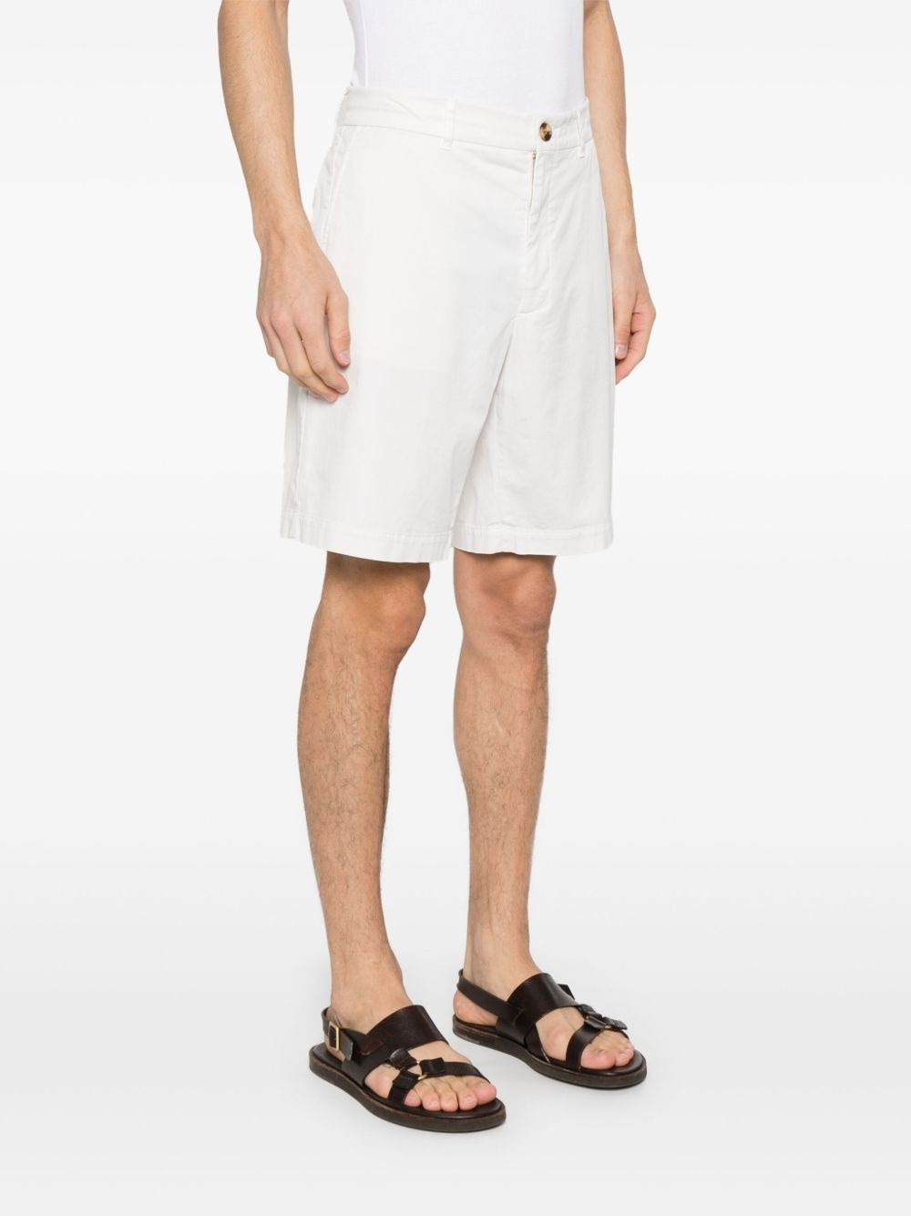 twill-weave shorts - 3