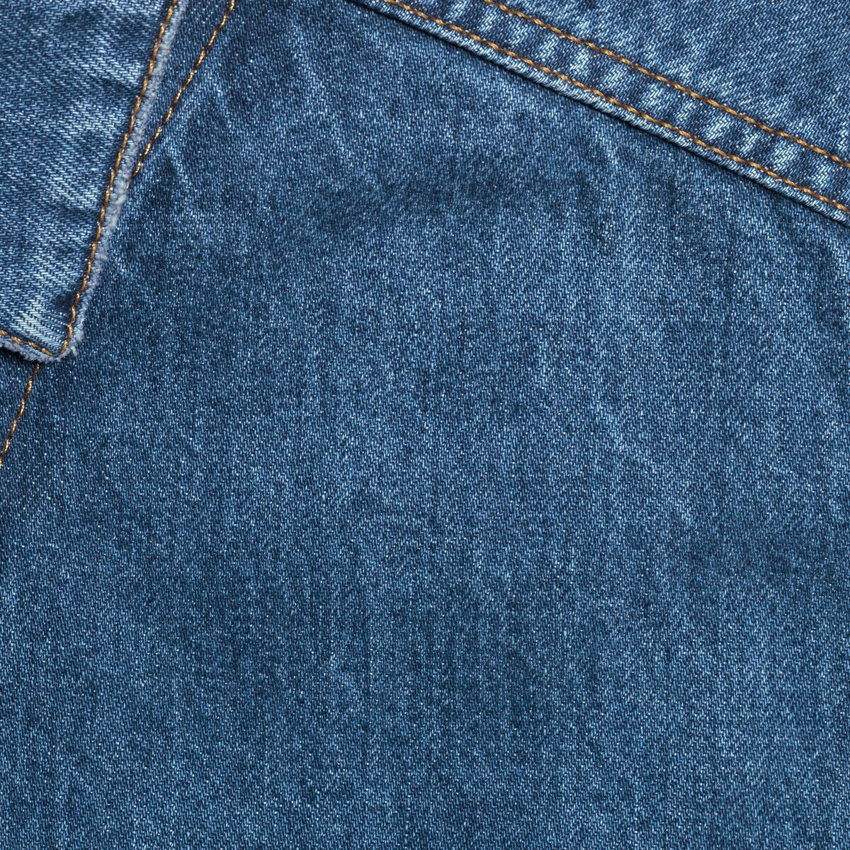 Washed denim vest - 5