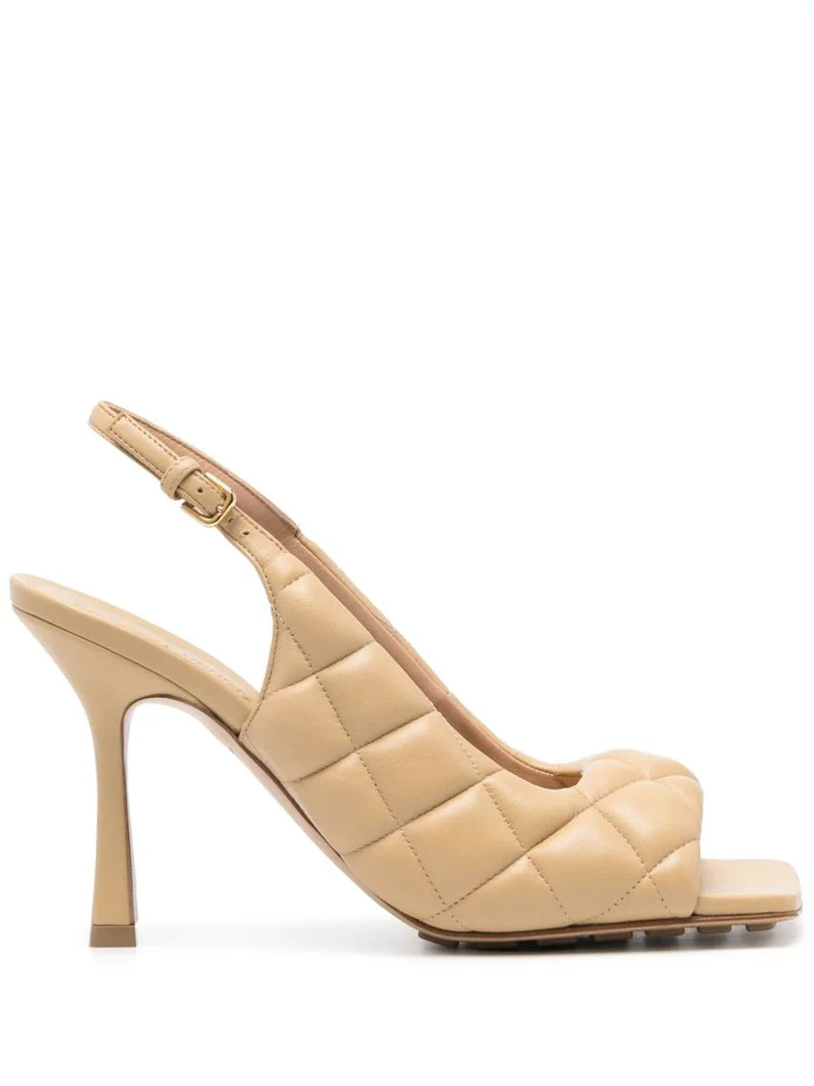 BOTTEGA VENETA Padded slingback sandals - 1