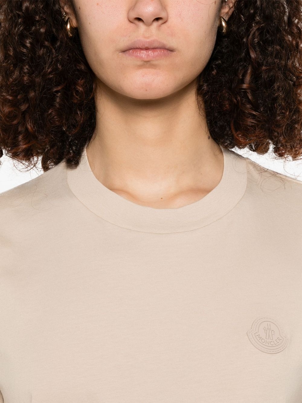 logo patch T-shirt - 5