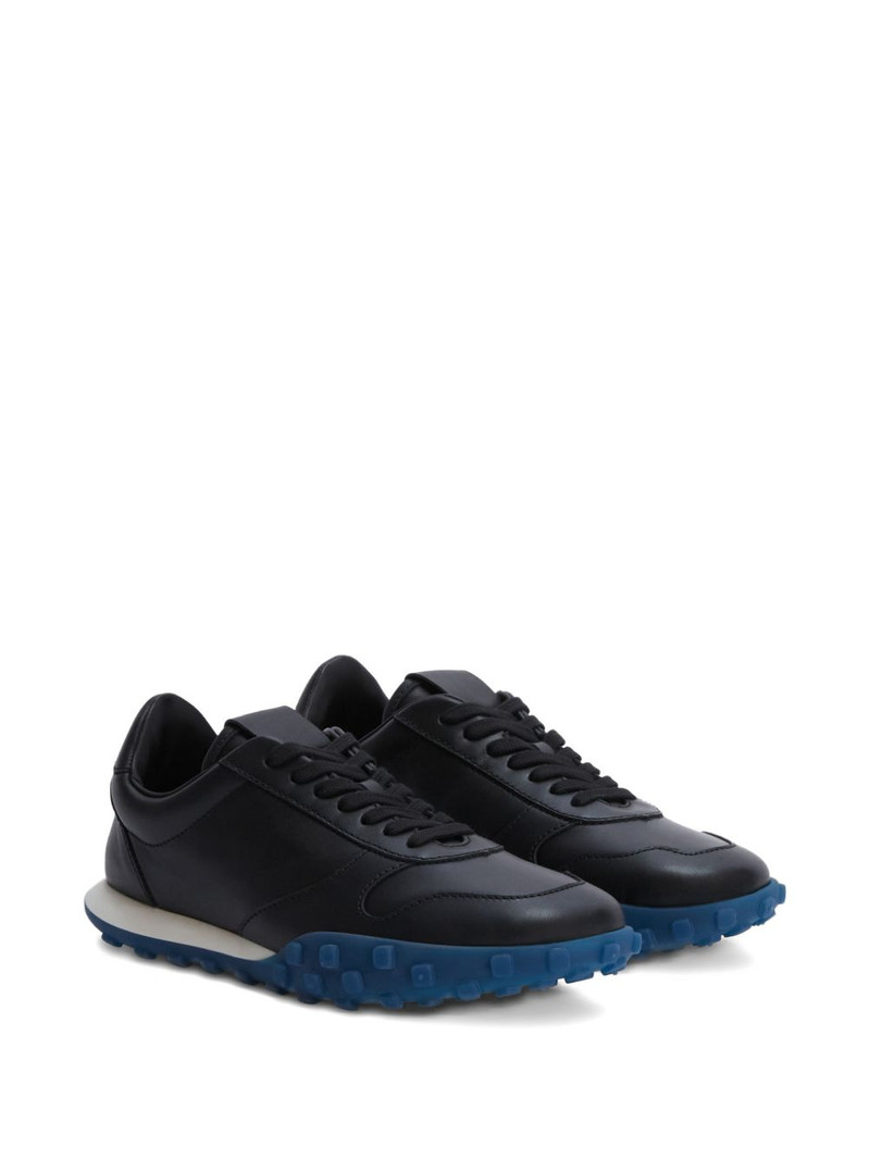 Jil Sander Moon leather sneakers outlook