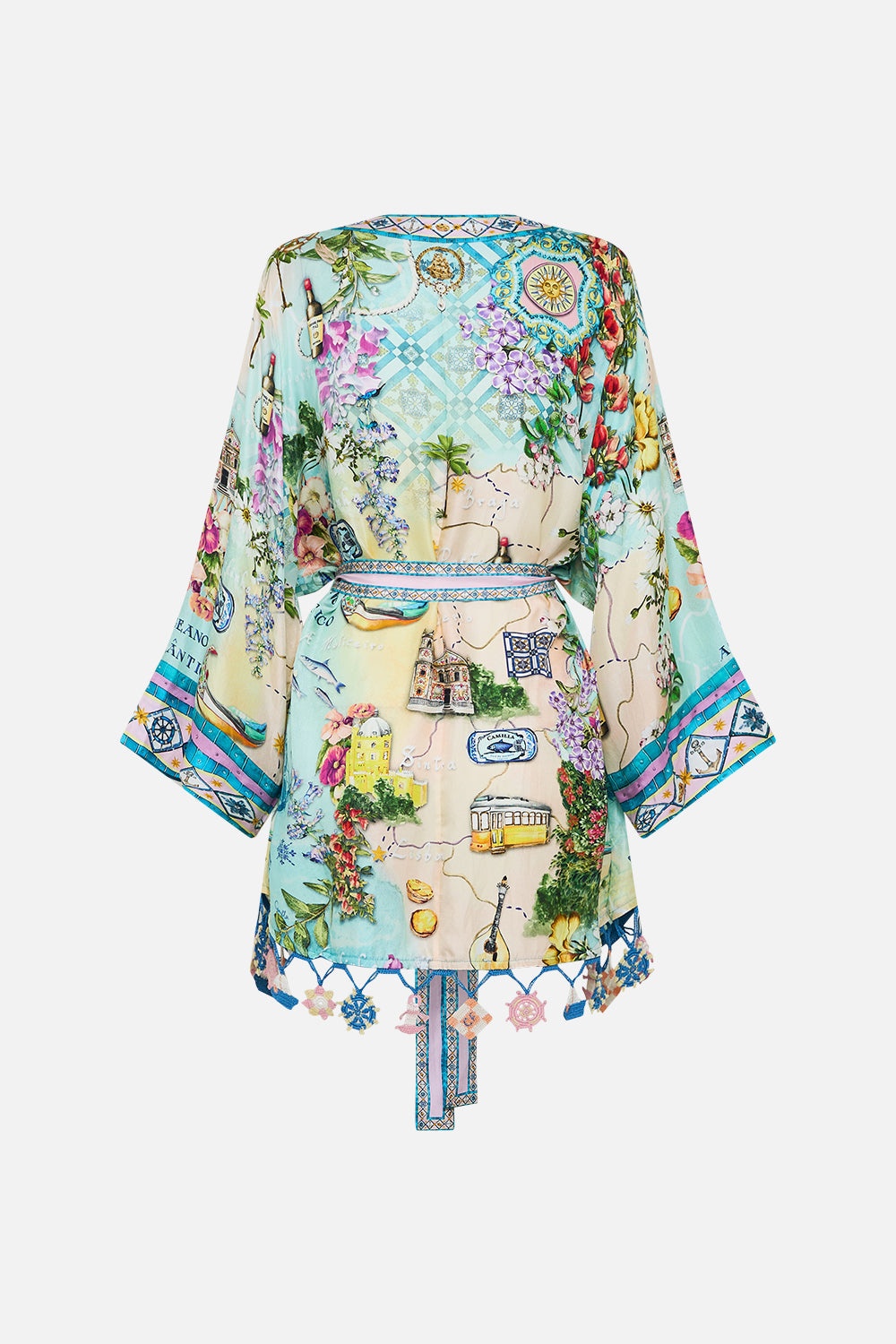 SHORT KIMONO WRAP - 8