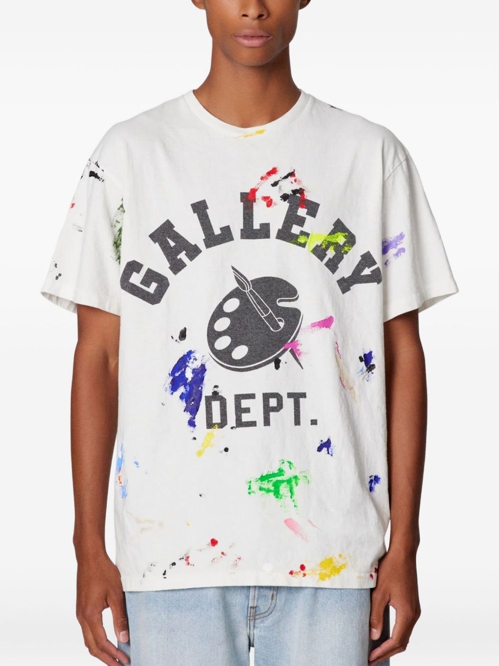 logo-print T-shirt - 3