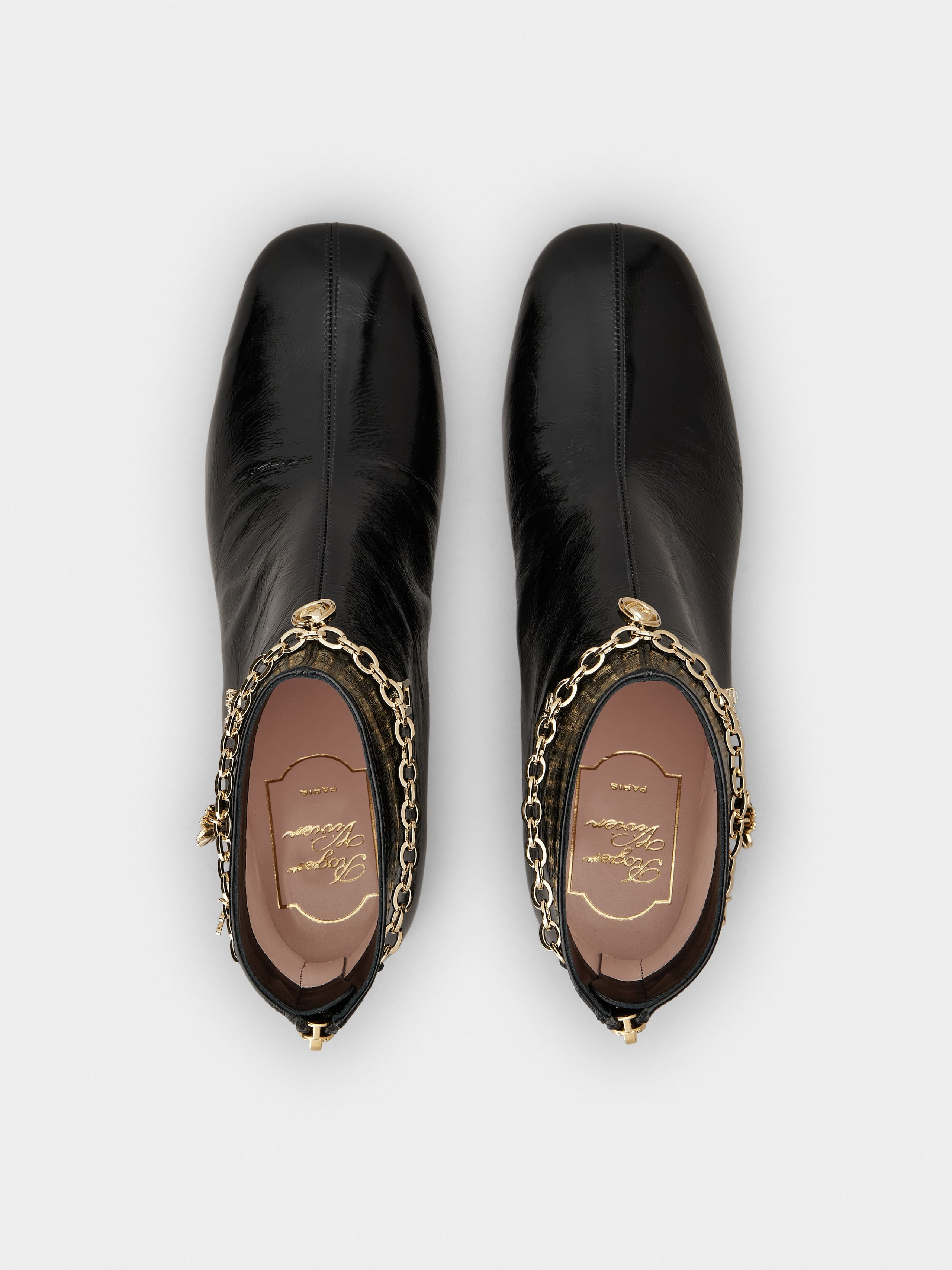 Très Vivier Booties in patent leather - 4