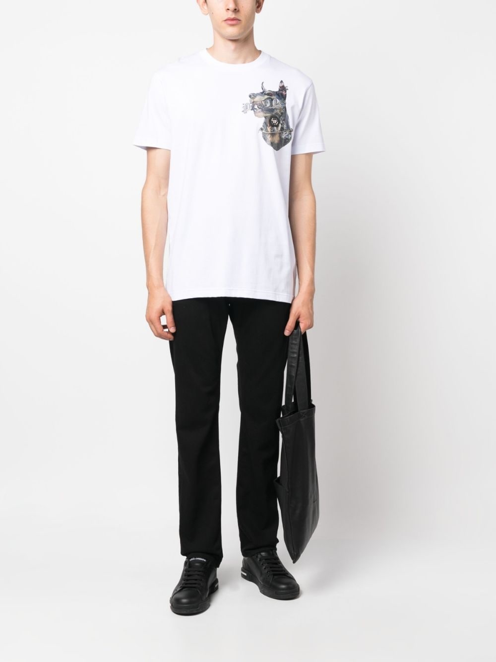 graphic-print cotton T-shirt - 2