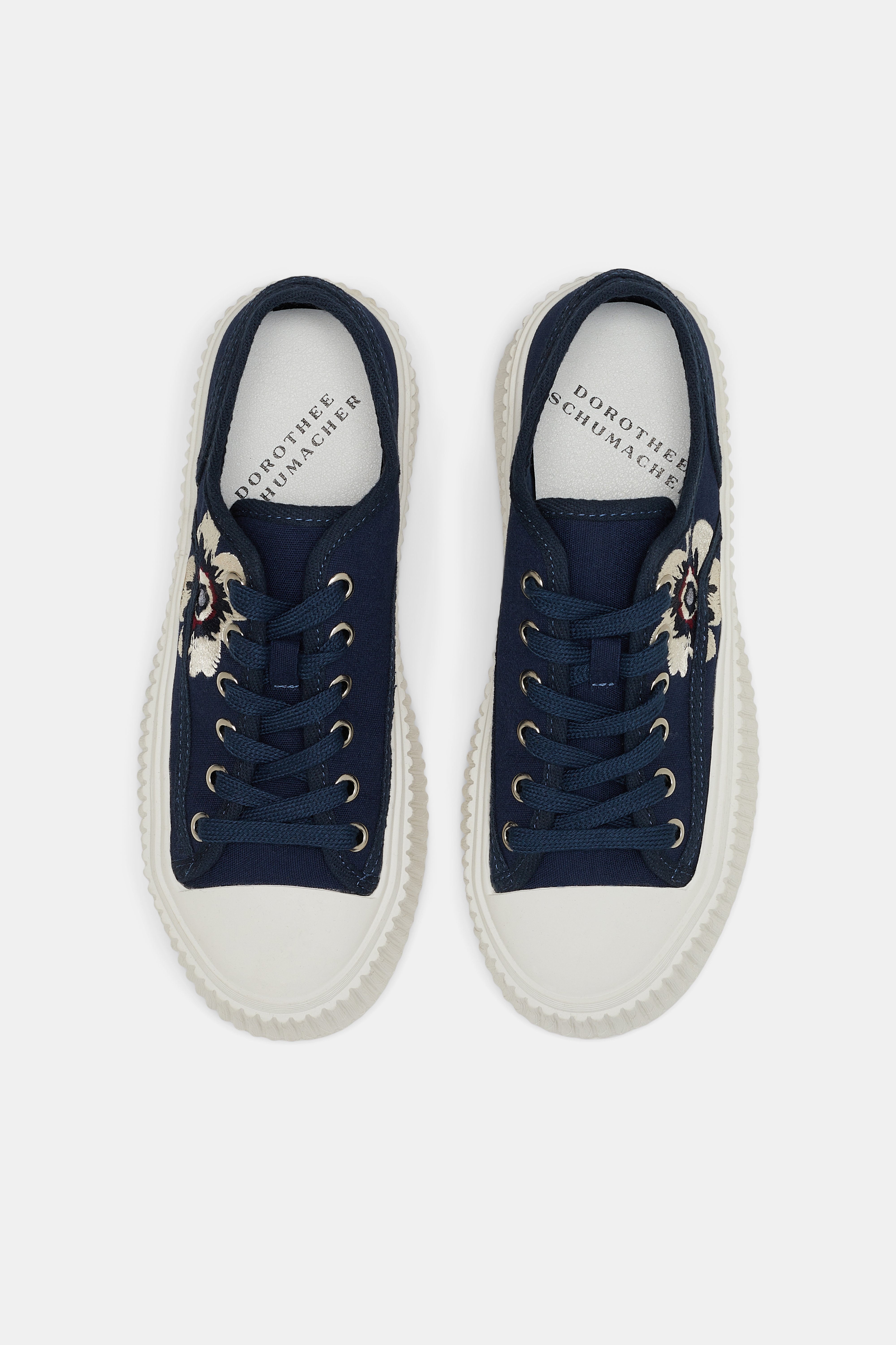 FLORAL SPORTINESS embroidered sneaker - 6