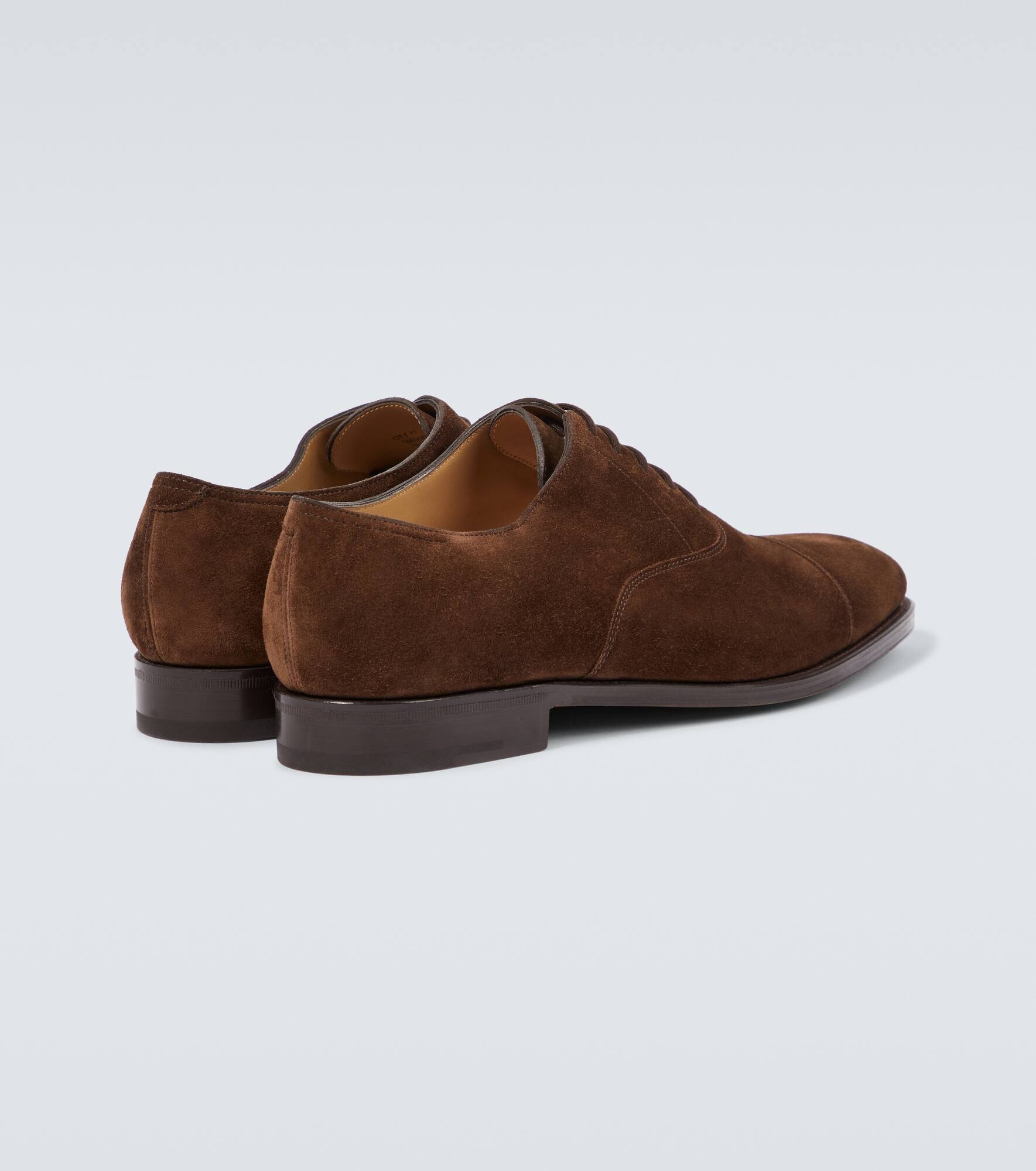 City II suede Derby shoes - 6