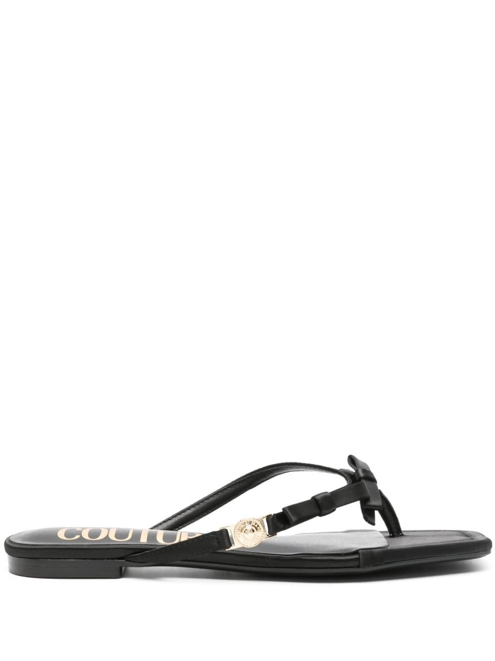 Millie bow-detail slides - 1