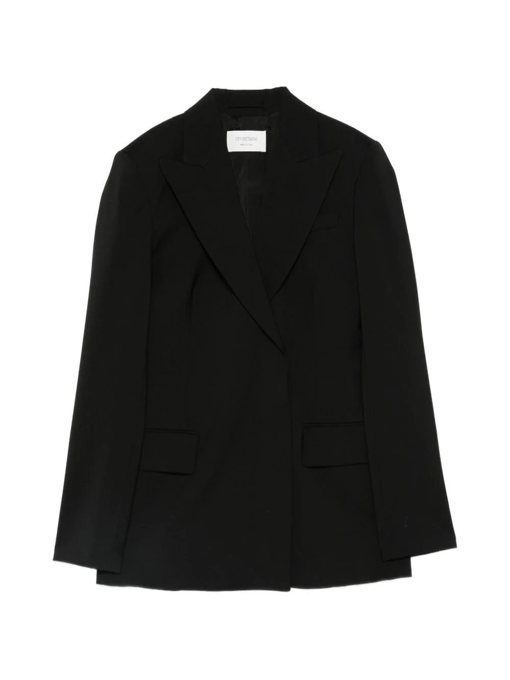 tailored peak lapel blazer - 1