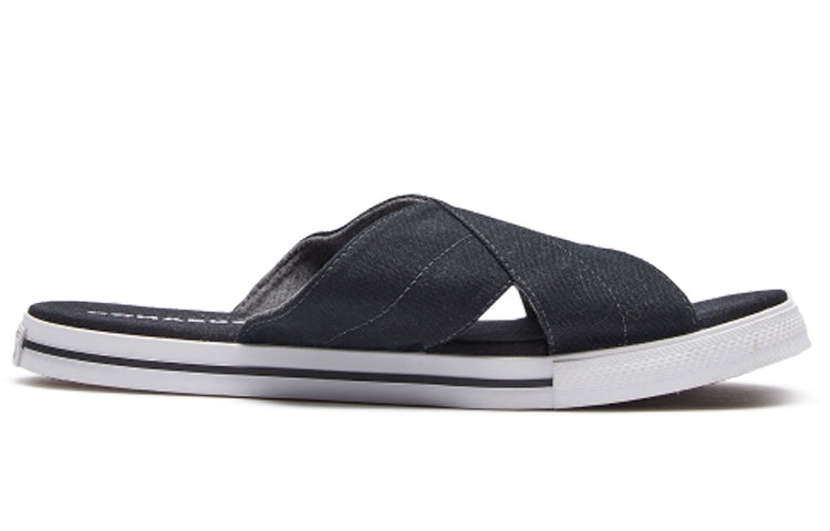 (WMNS) Converse One Star Slide 'Black' 565527C - 2