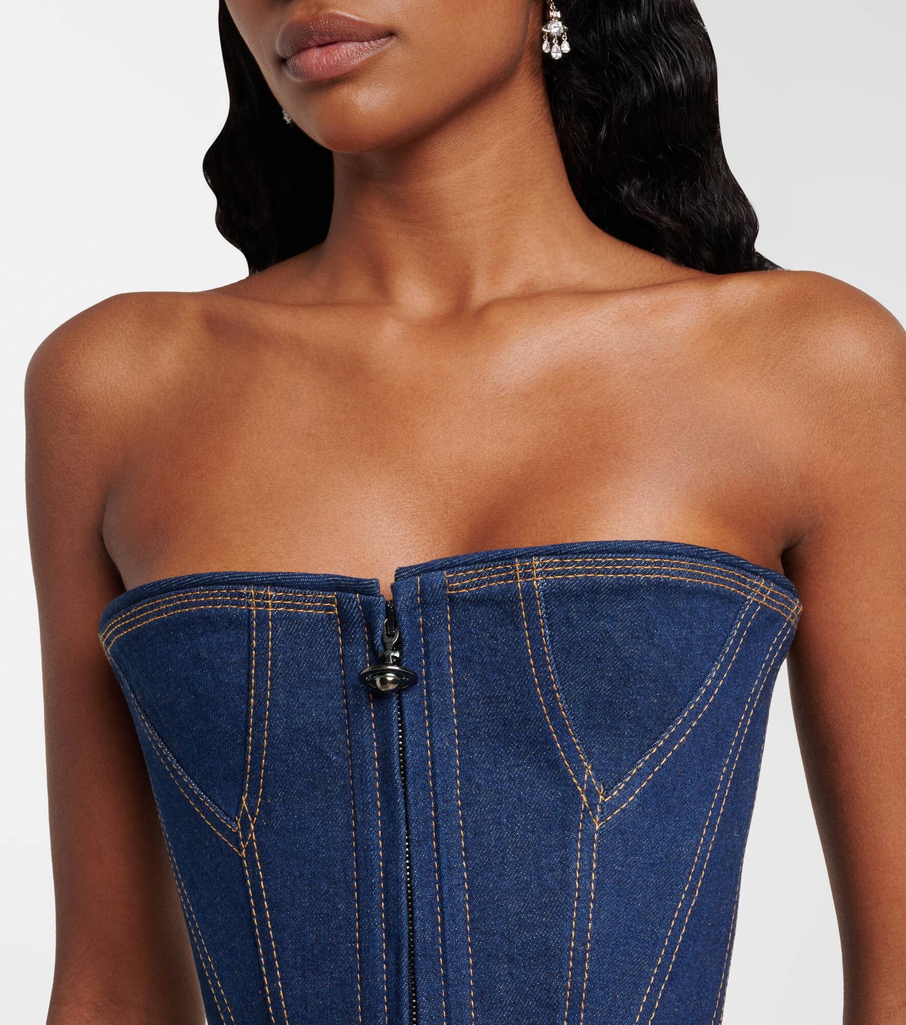 Denim corset - 4