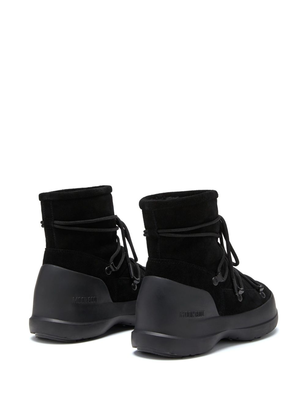 Luna lace-up suede boots - 3