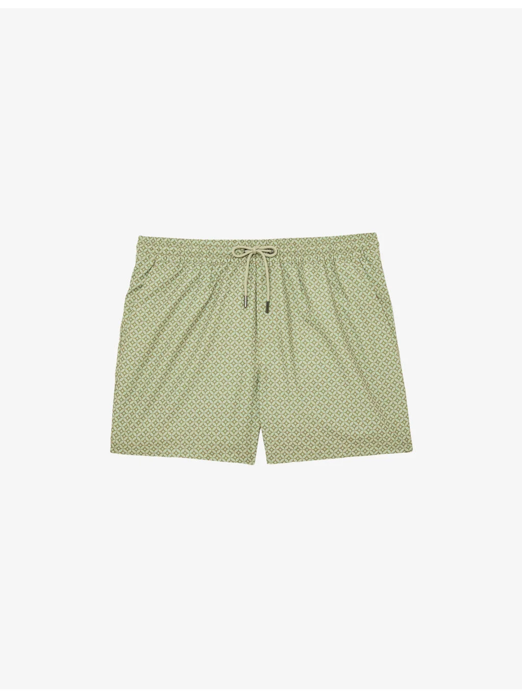 Orient Geometric-Print Swim Shorts - 1