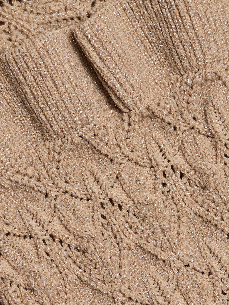 Women's Ruby Pointelle-Knit Sweater - Champagne 7
