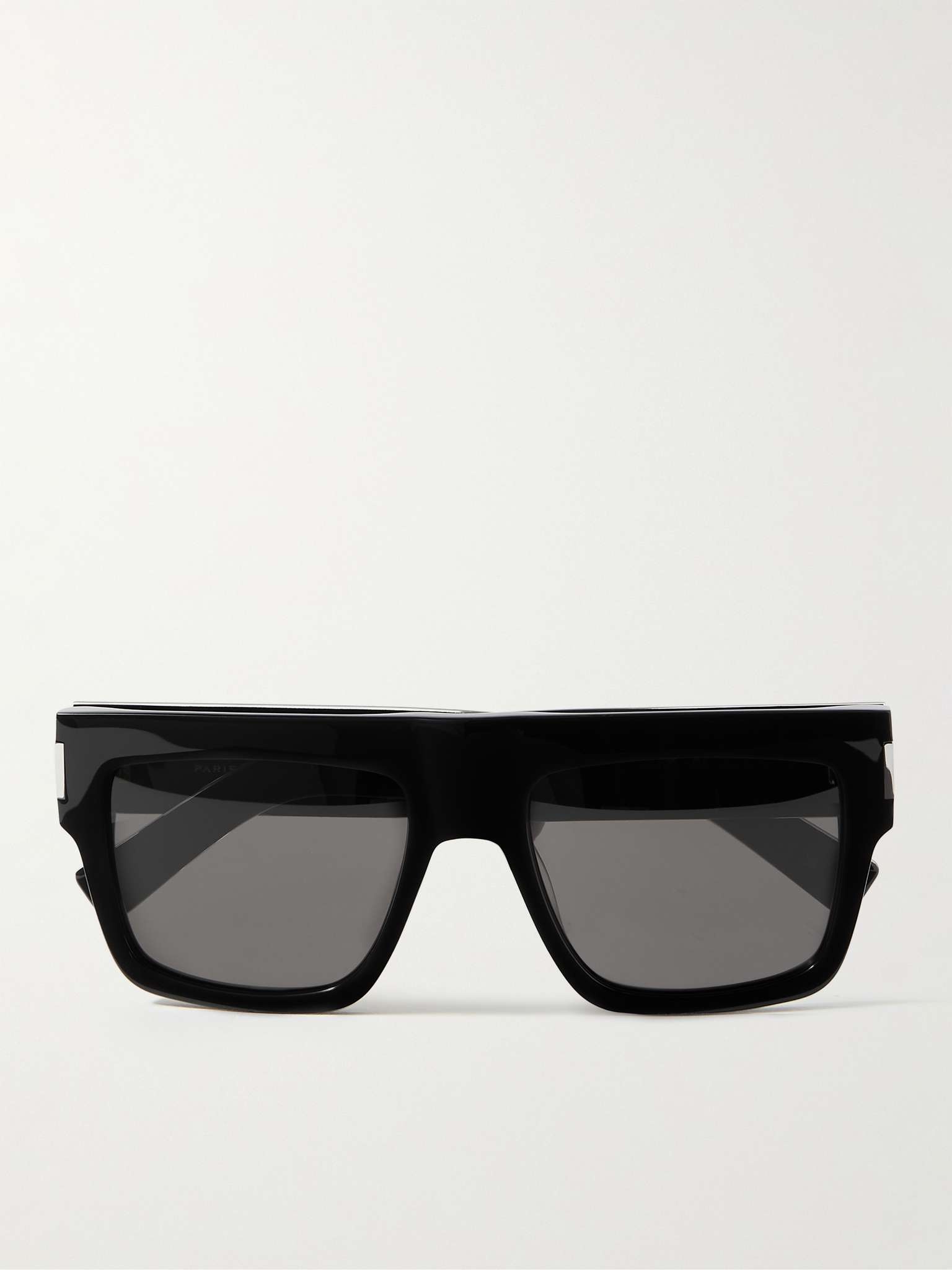 Square-Frame Recycled-Acetate Sunglasses - 1