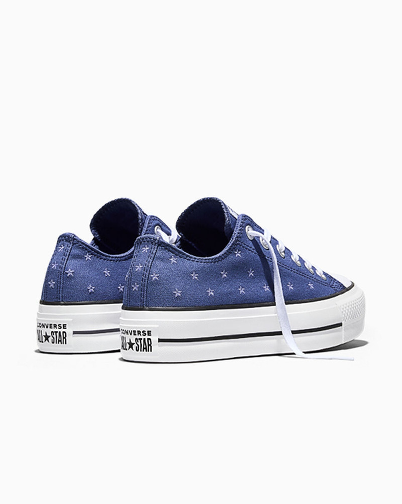 Chuck Taylor All Star Lift Platform Embroidered Stars 7