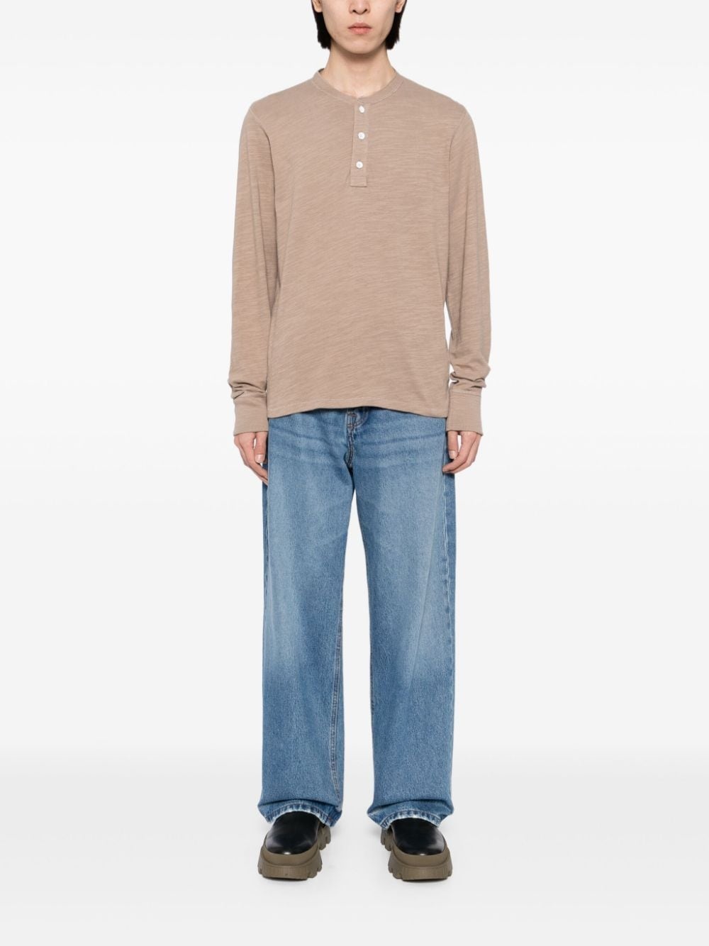 cotton long sleeve t-shirt - 2