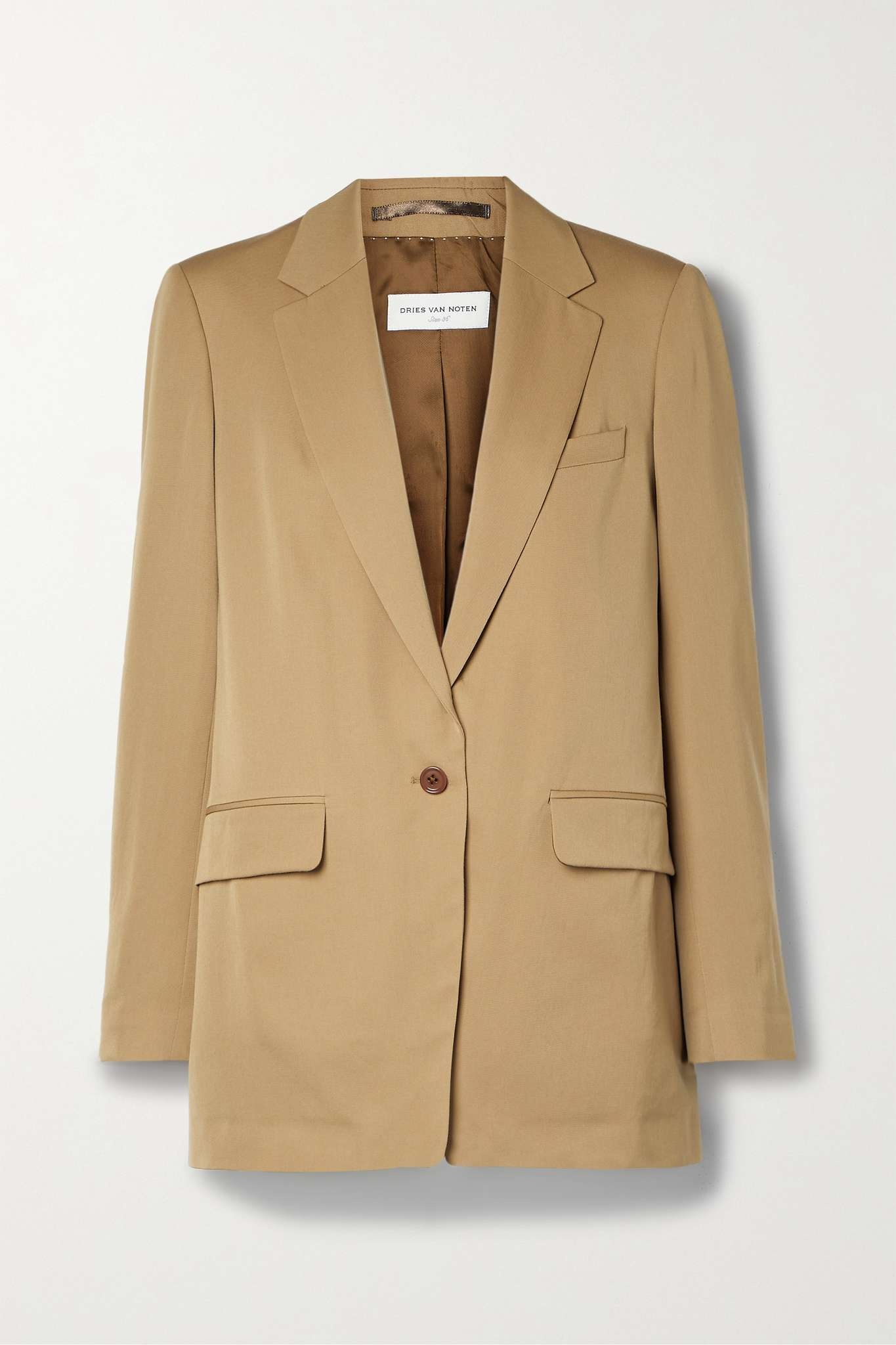 Wool-twill blazer - 1