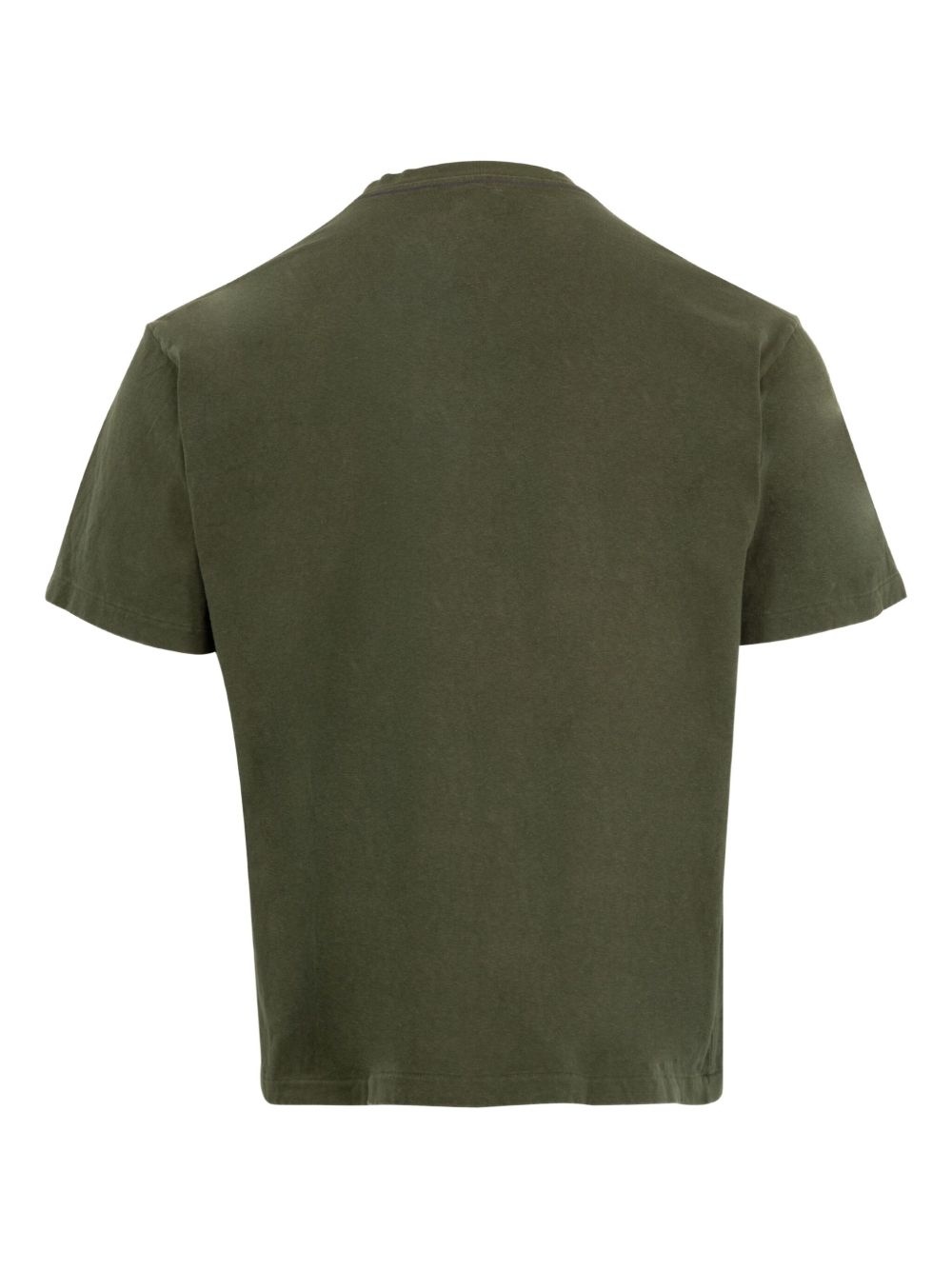 butterfly embroidered pocket t-shirt - 2