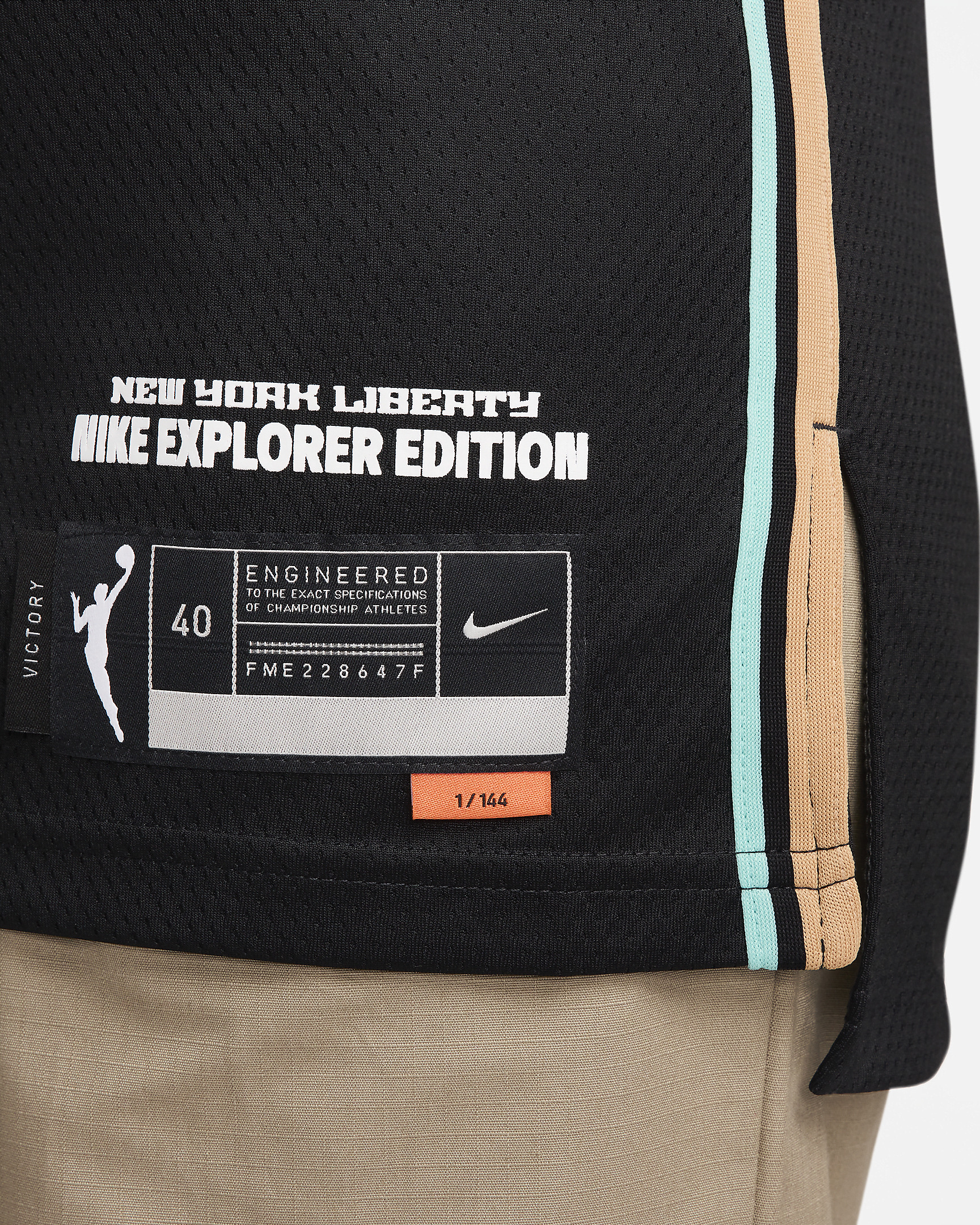 Sabrina Ionescu Liberty Explorer Edition Nike Women's Dri-FIT WNBA Victory Jersey - 7