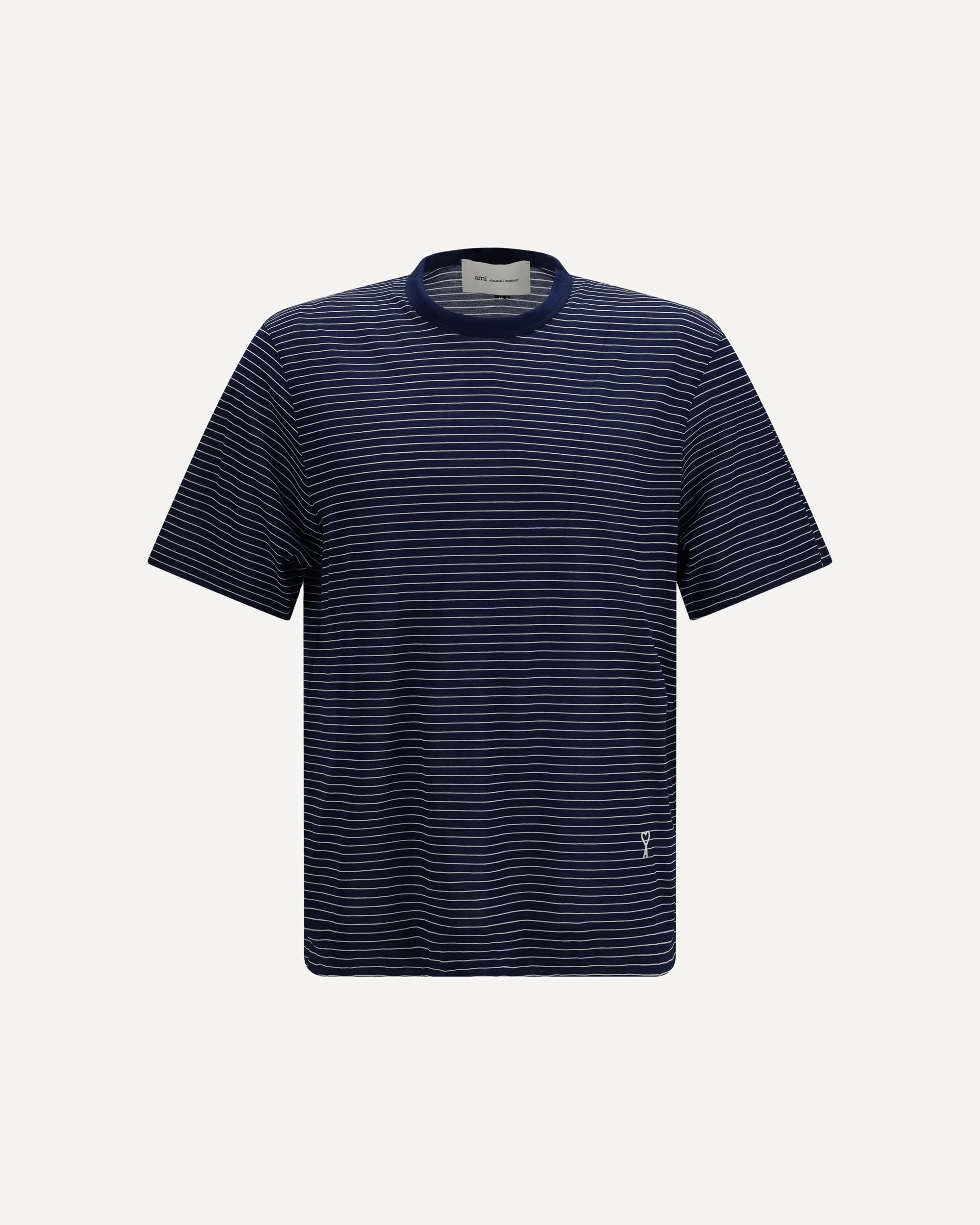 Striped cotton T-shirt - 1